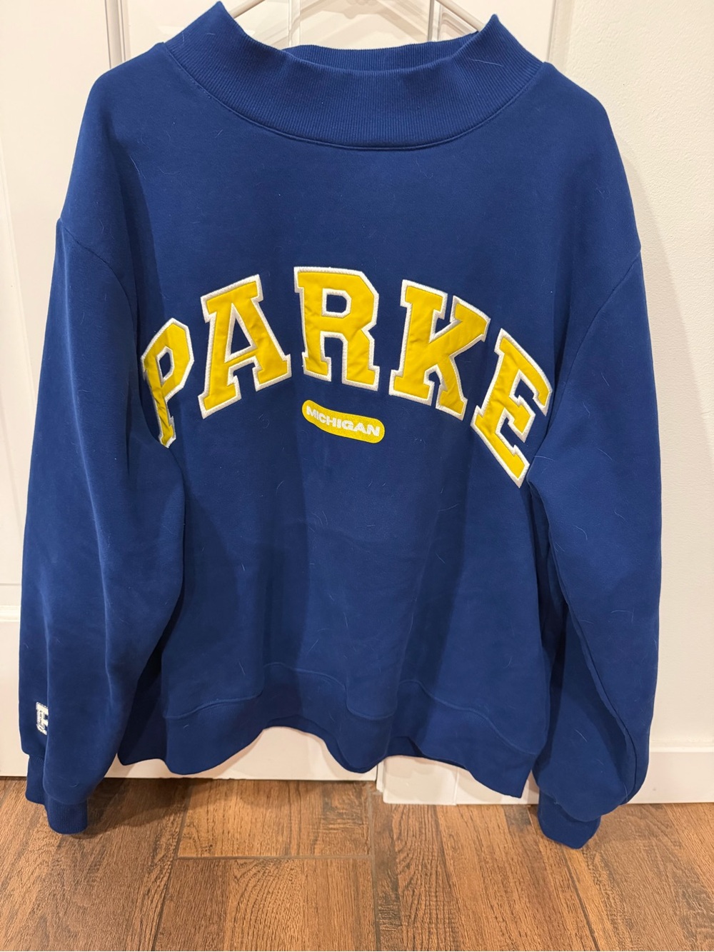 Parke X ‘47 Michigan Mockneck Sweatshirt